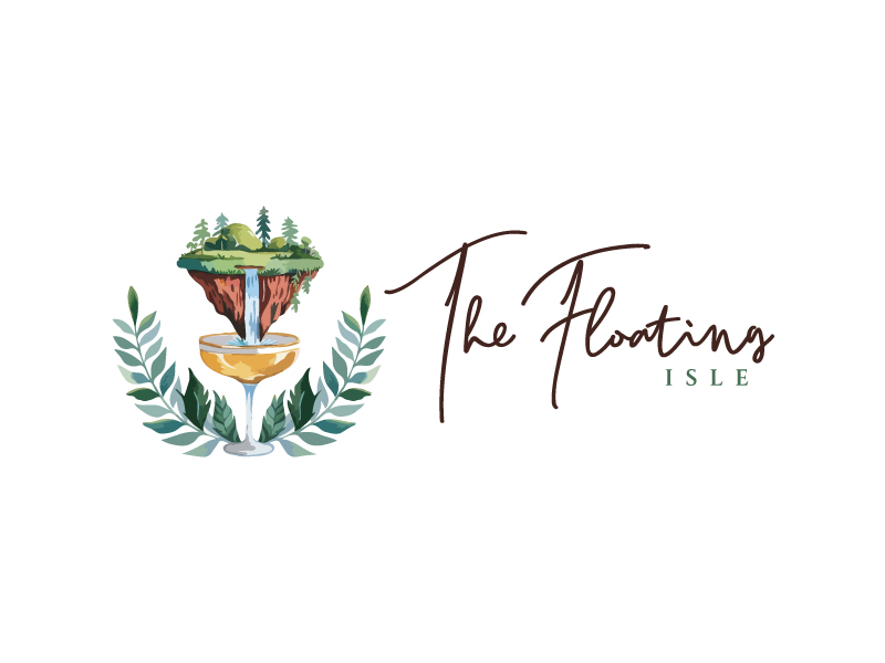 The Floating Isle logo design by Sami Ur Rab