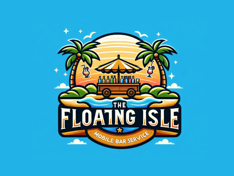 The Floating Isle logo design by joni