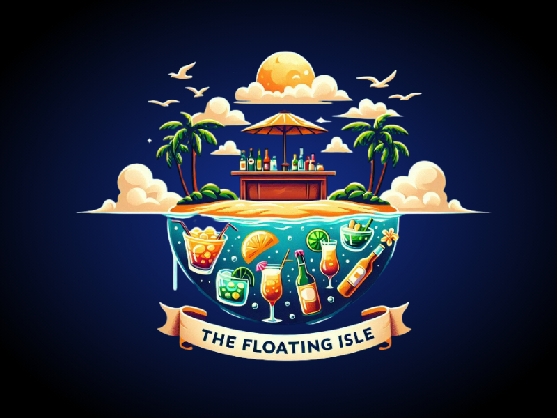 The Floating Isle logo design by joni