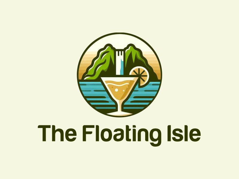 The Floating Isle logo design by Gwerth