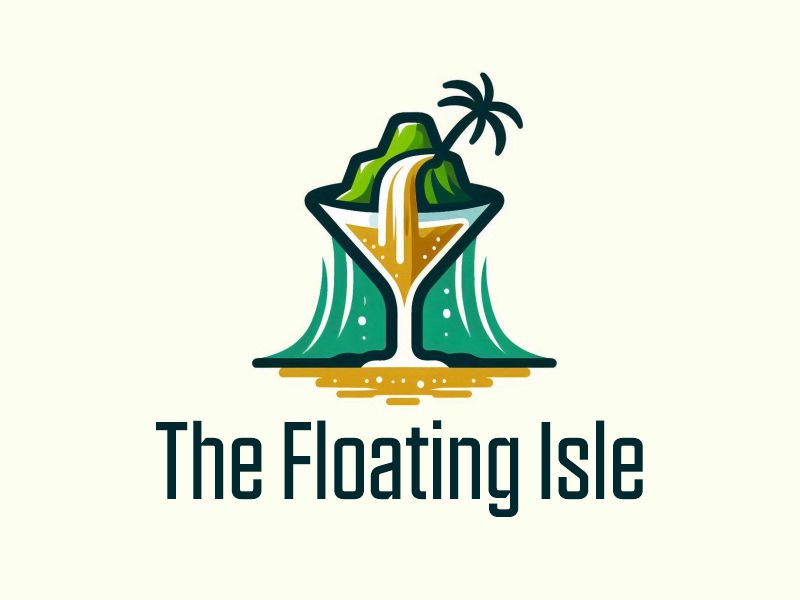 The Floating Isle logo design by Gwerth