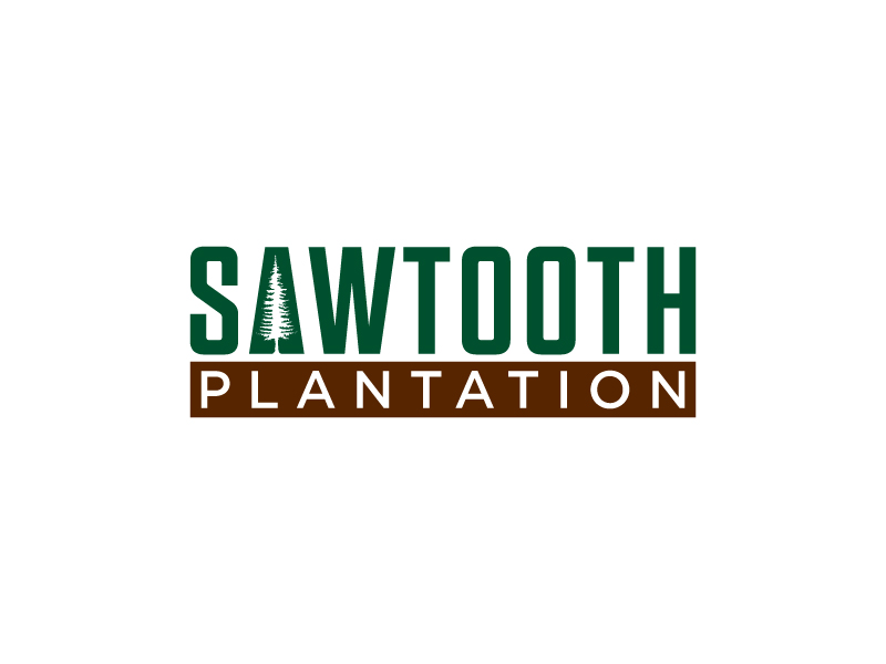 SAWTOOTH PLANTATION logo design by sakarep