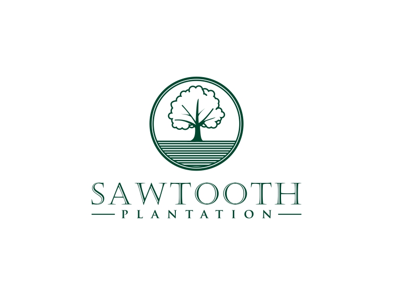 SAWTOOTH PLANTATION logo design by goblin