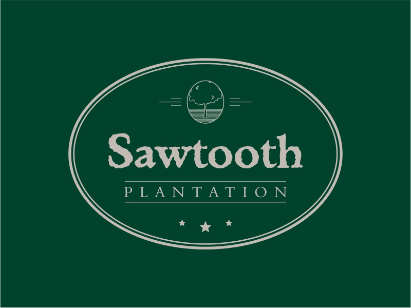 SAWTOOTH PLANTATION logo design by DiDdzin