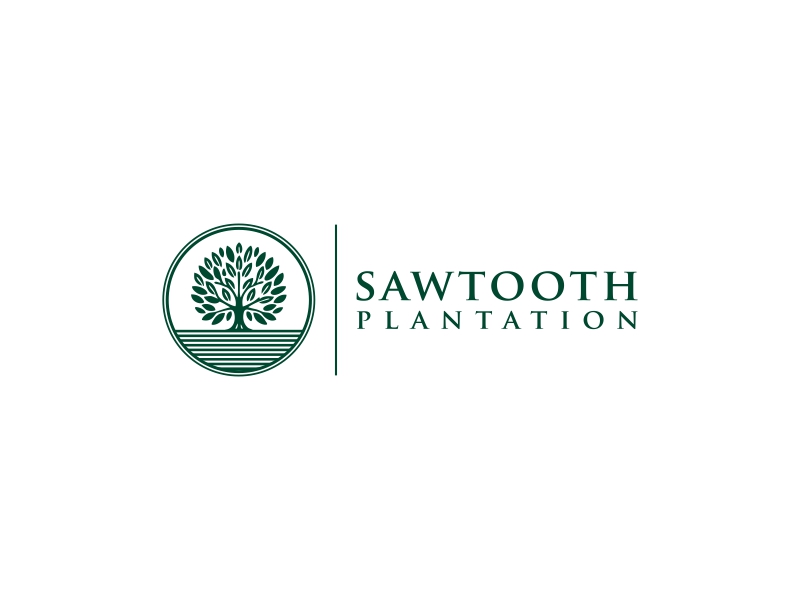 SAWTOOTH PLANTATION logo design by goblin