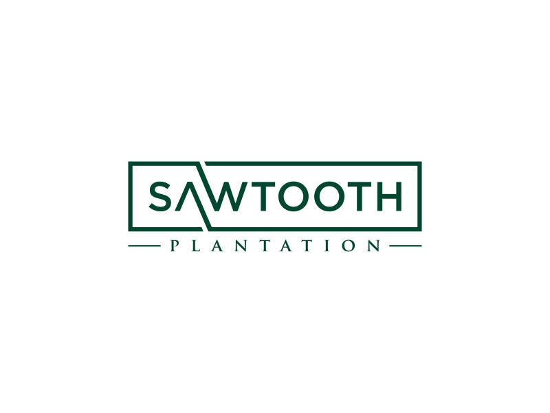 SAWTOOTH PLANTATION logo design by goblin