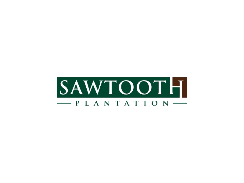 SAWTOOTH PLANTATION logo design by goblin