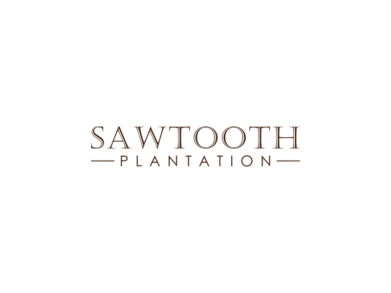 SAWTOOTH PLANTATION logo design by goblin