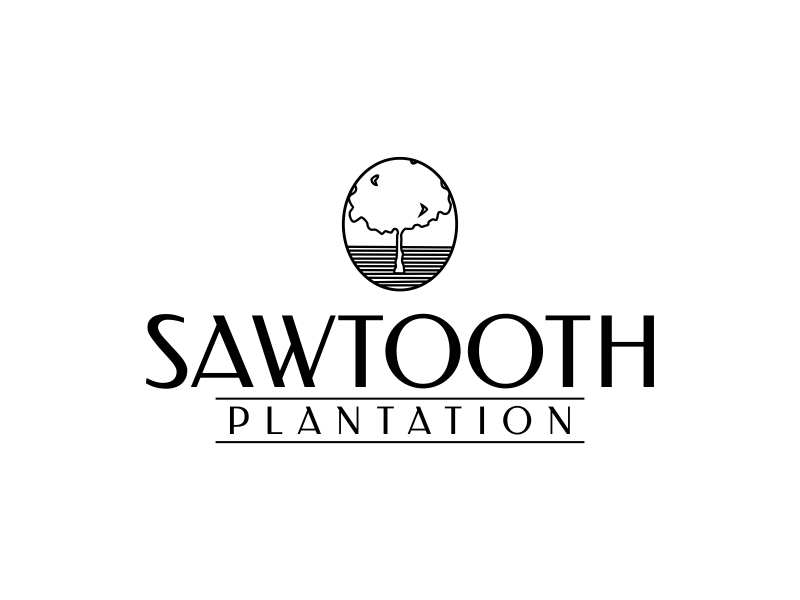 SAWTOOTH PLANTATION logo design by mikael