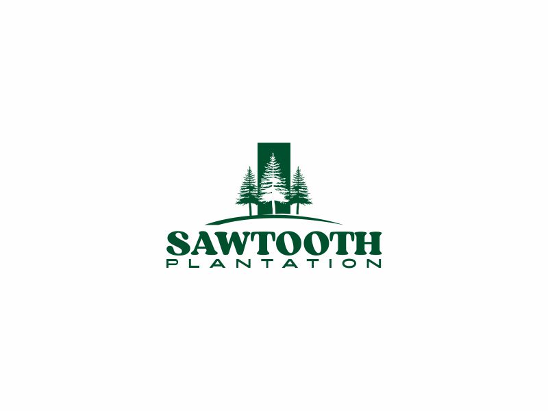 SAWTOOTH PLANTATION logo design by ramapea