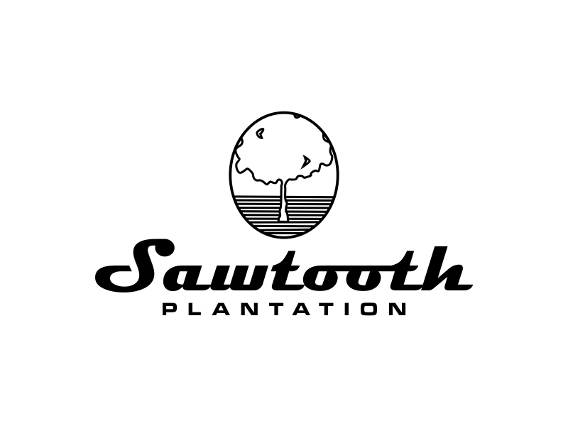 SAWTOOTH PLANTATION logo design by mikael