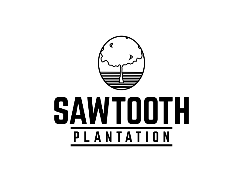 SAWTOOTH PLANTATION logo design by mikael