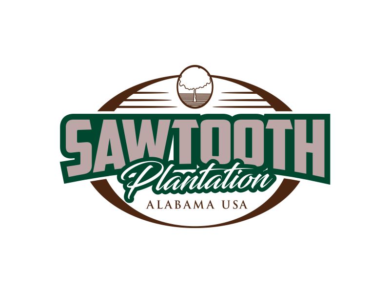 SAWTOOTH PLANTATION logo design by ingepro