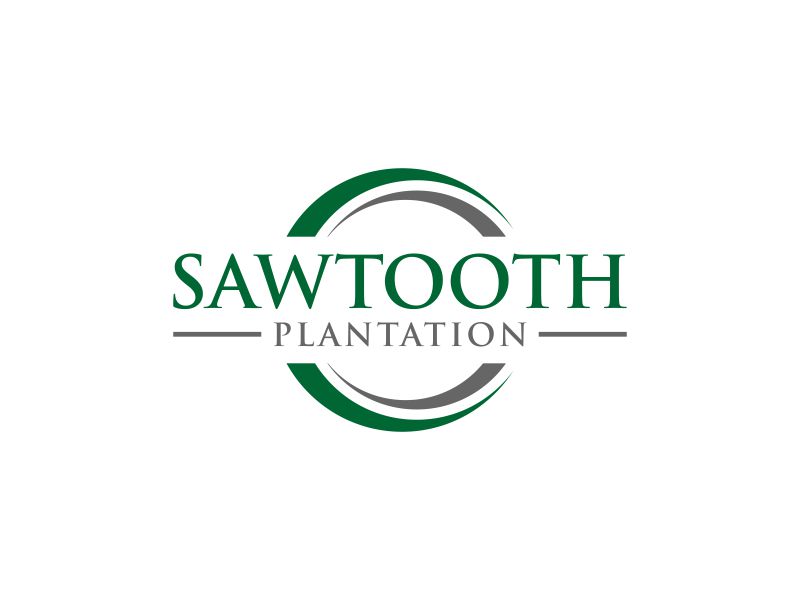 SAWTOOTH PLANTATION logo design by dewipadi