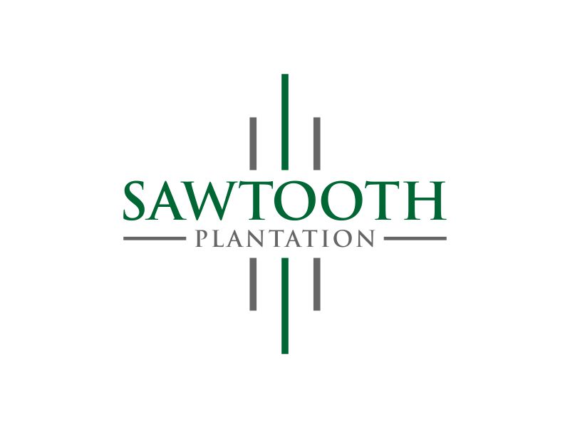 SAWTOOTH PLANTATION logo design by dewipadi