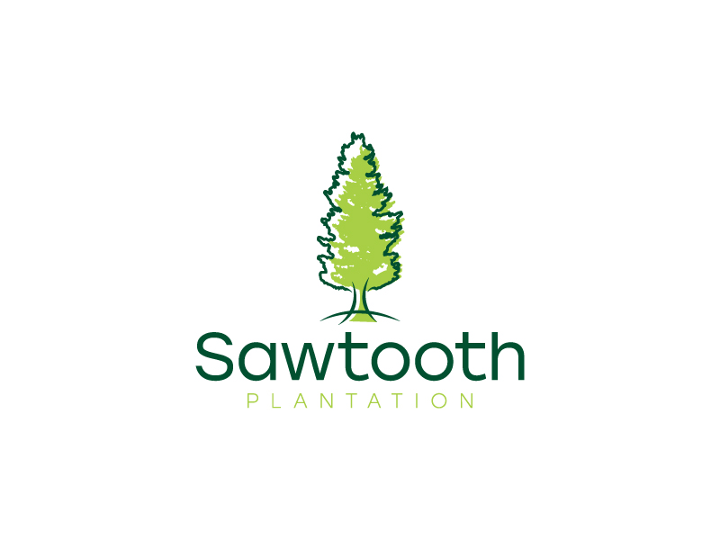 SAWTOOTH PLANTATION logo design by keptgoing