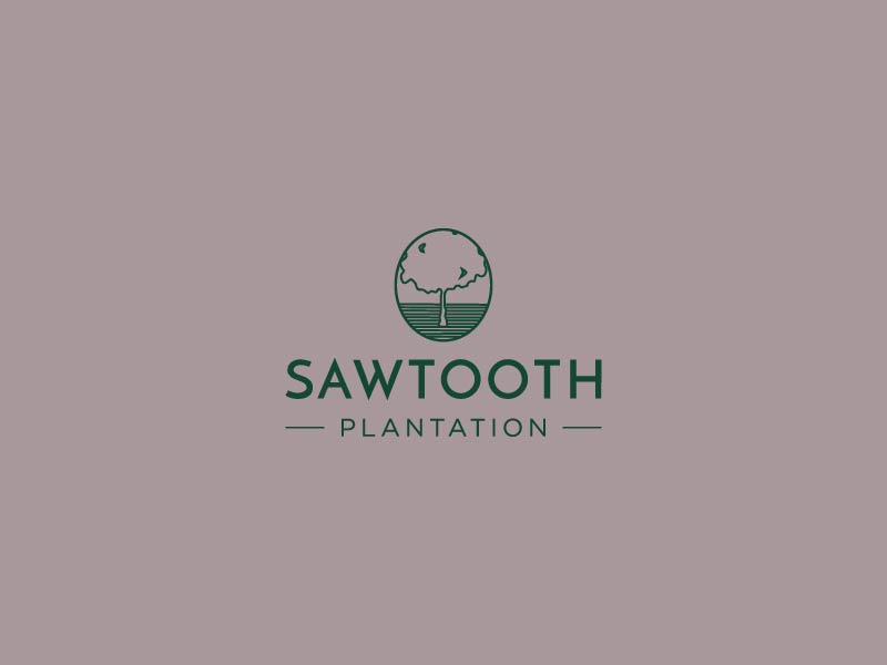 SAWTOOTH PLANTATION logo design by twenty4