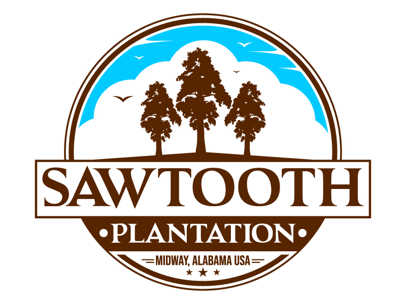 SAWTOOTH PLANTATION logo design by LogoQueen