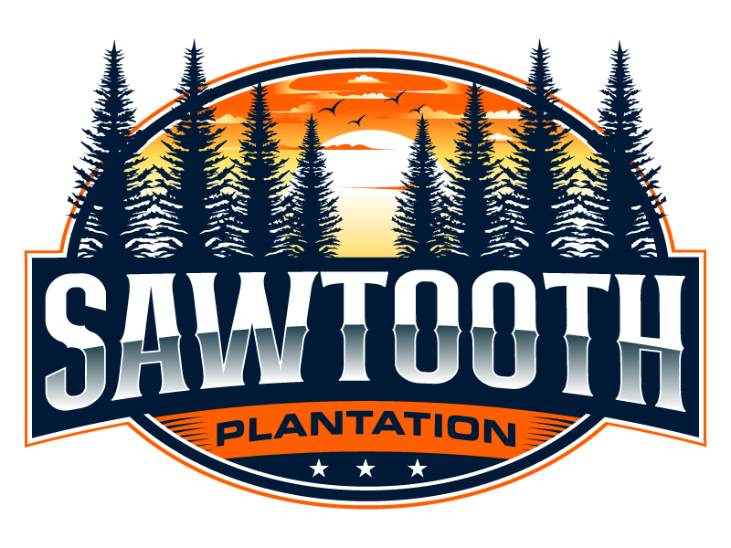 SAWTOOTH PLANTATION logo design by Gilate