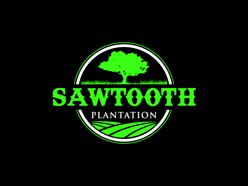 SAWTOOTH PLANTATION logo design by Creativeminds