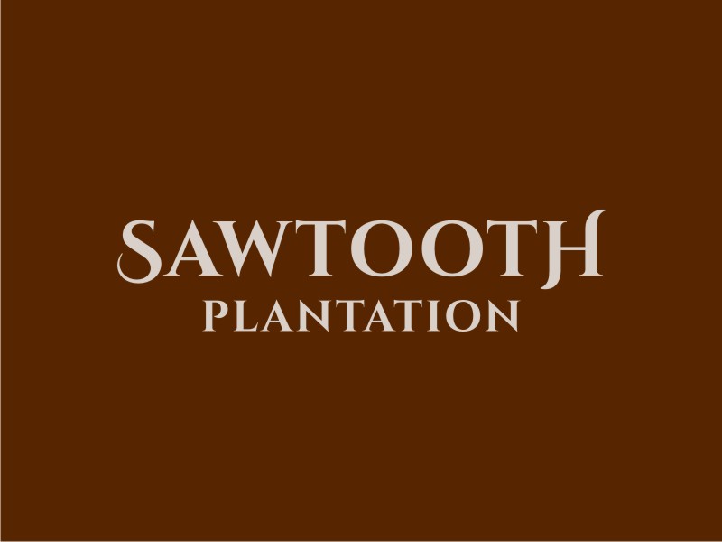 SAWTOOTH PLANTATION logo design by garam