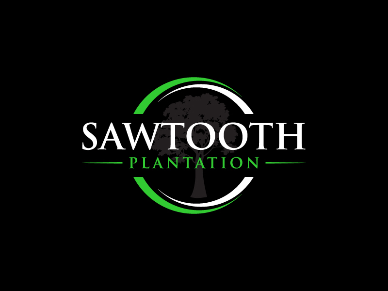 SAWTOOTH PLANTATION logo design by Creativeminds