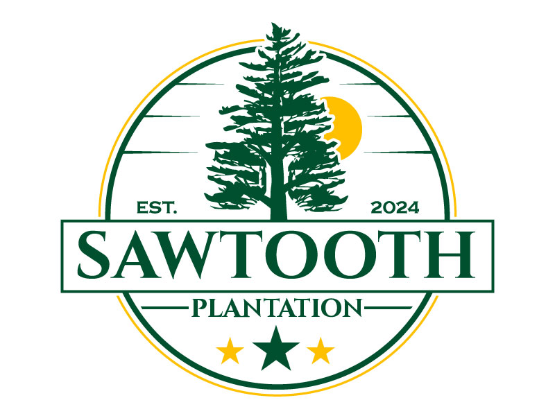 SAWTOOTH PLANTATION logo design by LogoQueen