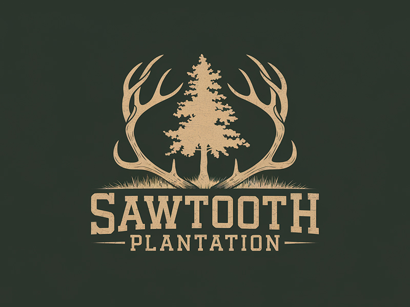 SAWTOOTH PLANTATION logo design by Fadli Maulana