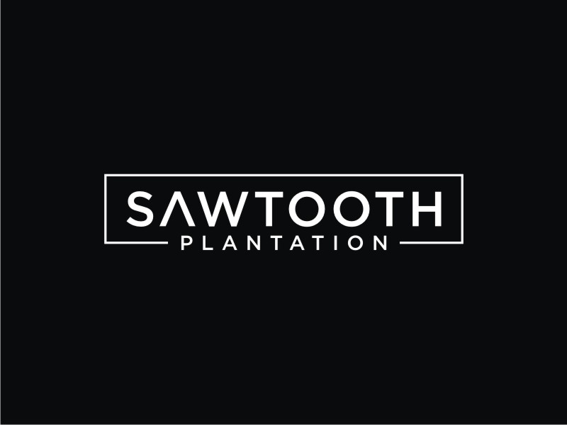 SAWTOOTH PLANTATION logo design by Artomoro