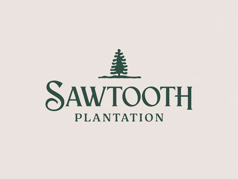 SAWTOOTH PLANTATION logo design by jandu