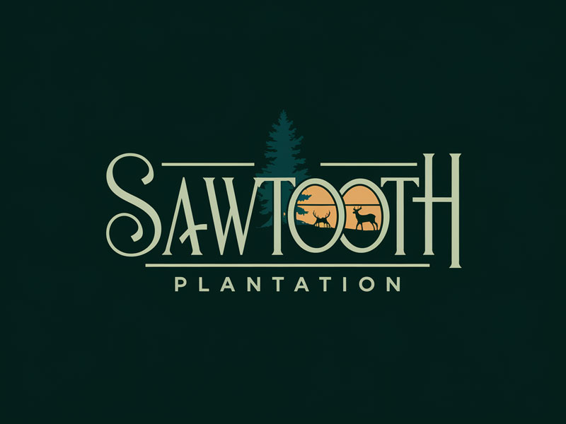 SAWTOOTH PLANTATION logo design by jandu