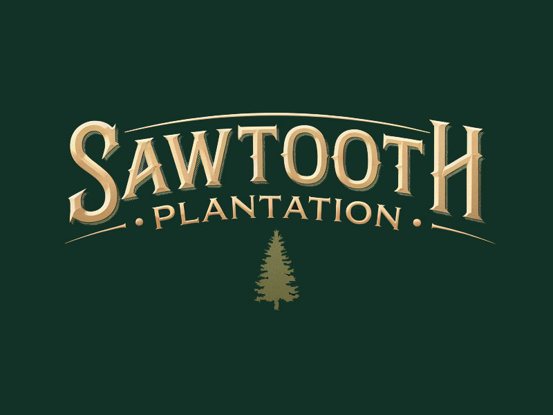 SAWTOOTH PLANTATION logo design by jandu