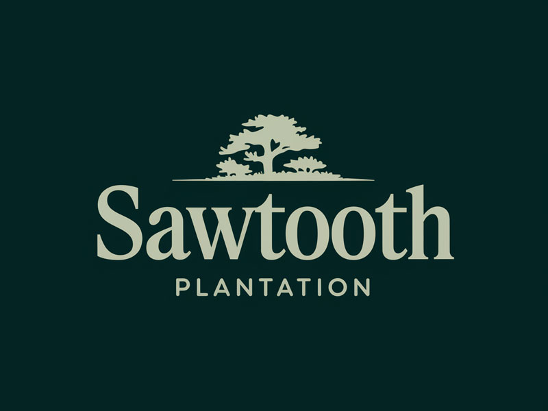 SAWTOOTH PLANTATION logo design by jandu