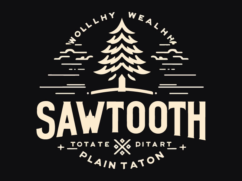 SAWTOOTH PLANTATION logo design by Rahul Biswas