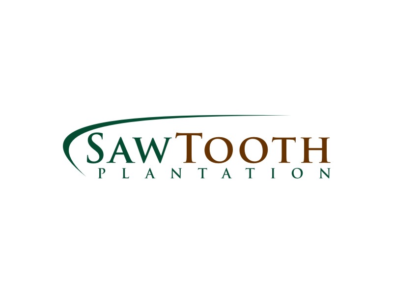 SAWTOOTH PLANTATION logo design by Artomoro