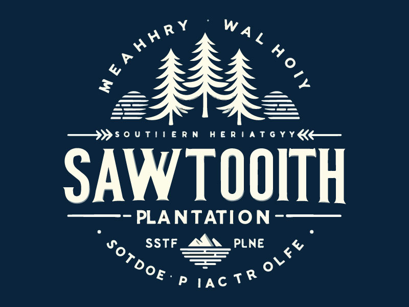 SAWTOOTH PLANTATION logo design by Rahul Biswas