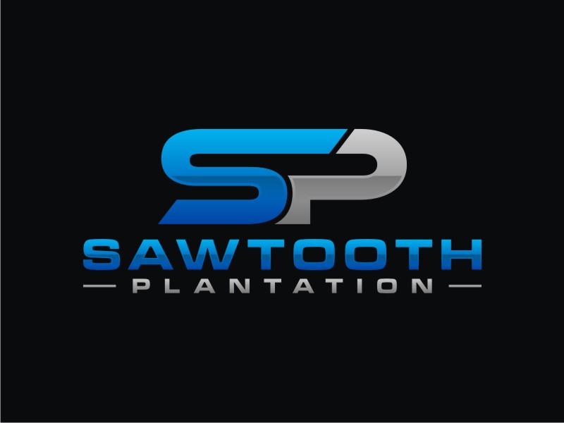 SAWTOOTH PLANTATION logo design by Artomoro