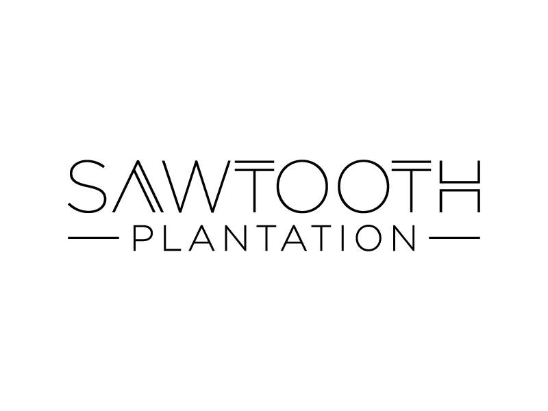 SAWTOOTH PLANTATION logo design by DreamCather