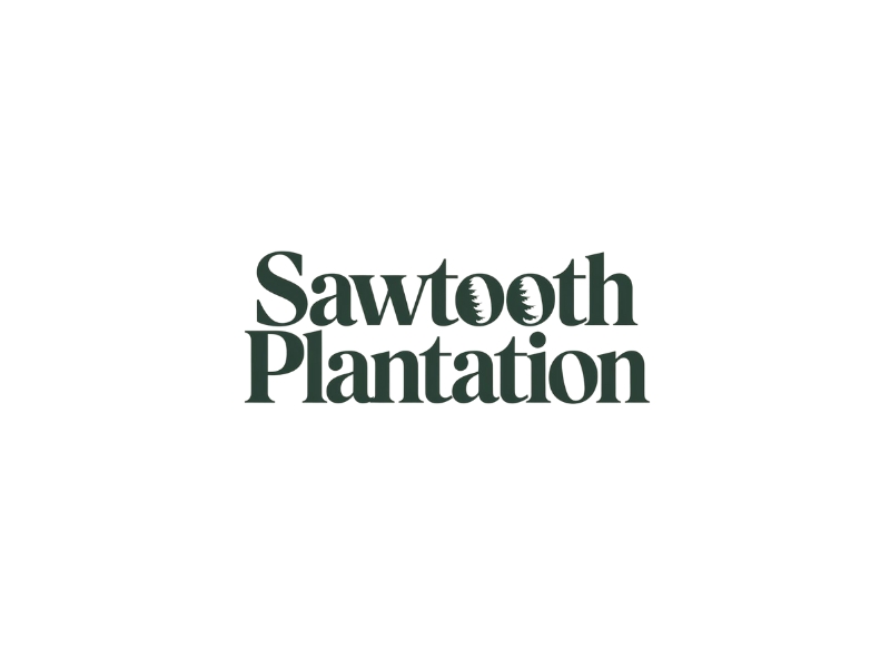 SAWTOOTH PLANTATION logo design by iffikhan