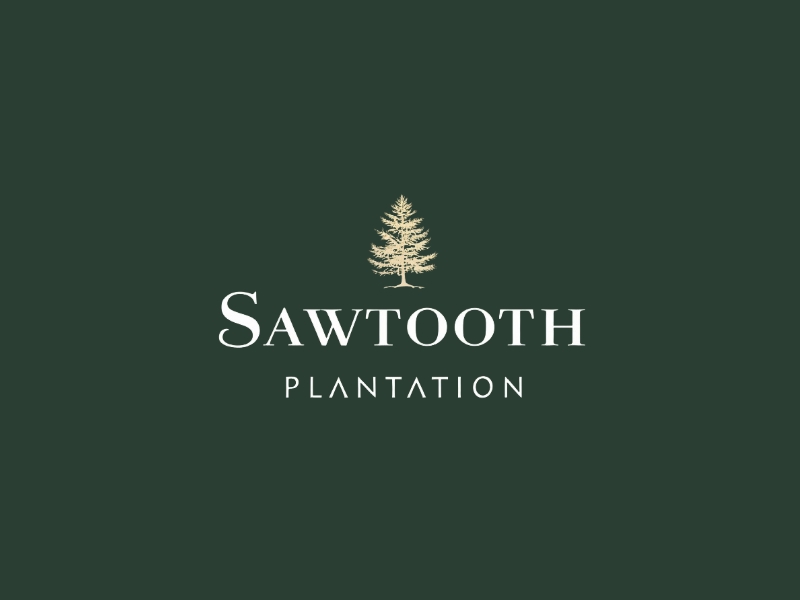 SAWTOOTH PLANTATION logo design by iffikhan