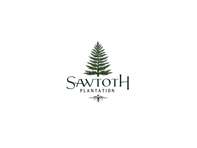 SAWTOOTH PLANTATION logo design by iffikhan