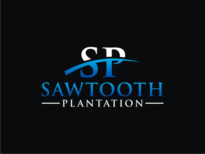 SAWTOOTH PLANTATION logo design by Artomoro