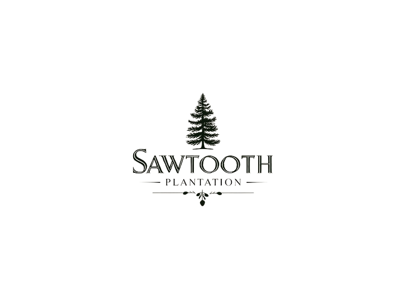 SAWTOOTH PLANTATION logo design by iffikhan