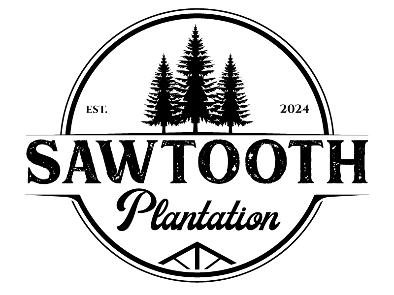 SAWTOOTH PLANTATION logo design by design_brush