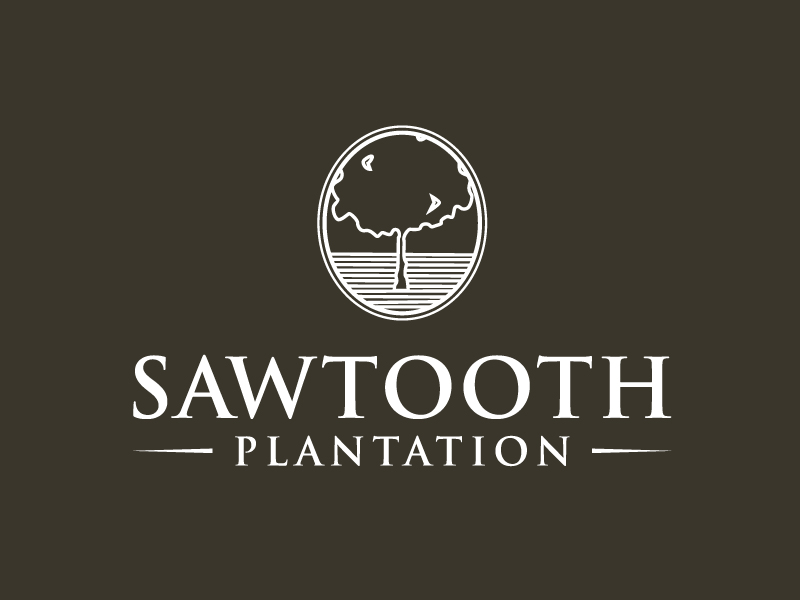 SAWTOOTH PLANTATION logo design by Vins