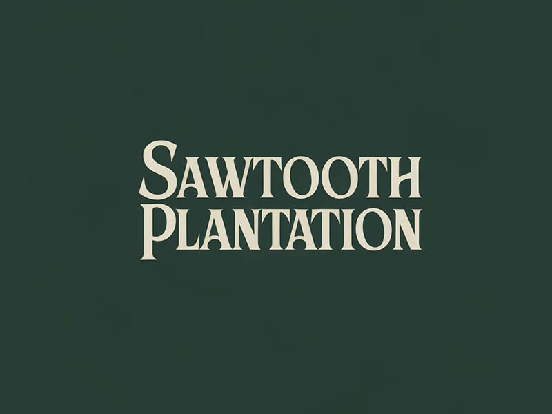 SAWTOOTH PLANTATION logo design by IamSoya