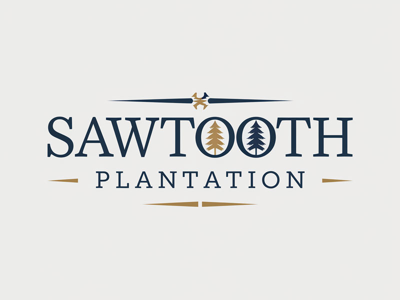 SAWTOOTH PLANTATION logo design by navneet