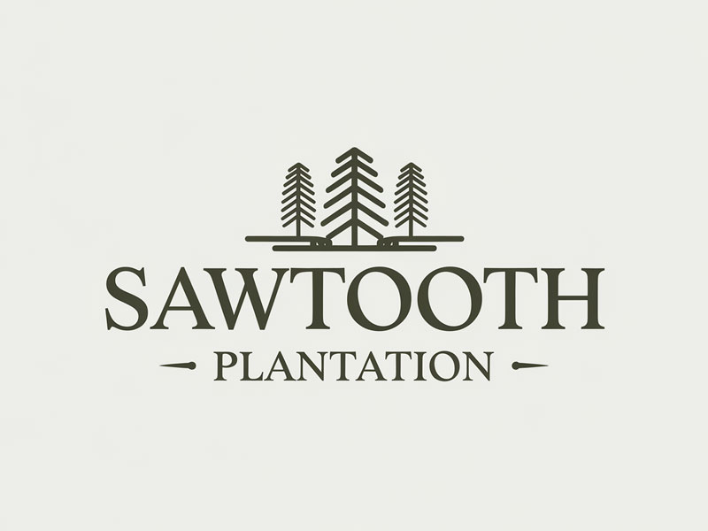 SAWTOOTH PLANTATION logo design by navneet