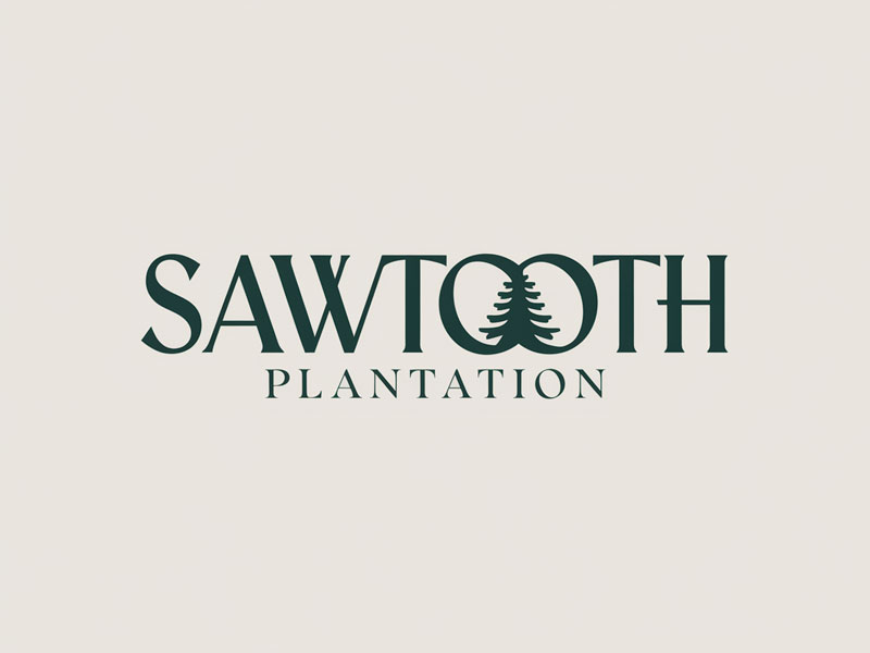 SAWTOOTH PLANTATION logo design by navneet