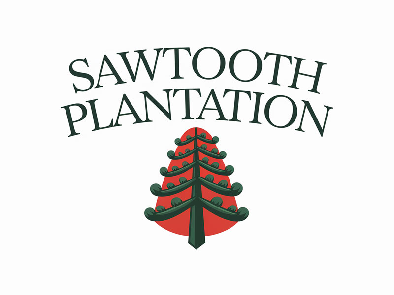 SAWTOOTH PLANTATION logo design by navneet